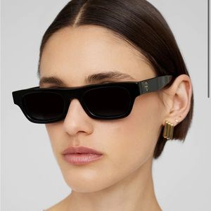 Anine Bing Otis Sunglasses-Black